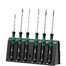 Набор отверток WERA WE-118152  для электронщиков + подставка 6 предметов