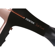 Фен Centek CT-2242 черный/розовое золото, 2000 Вт