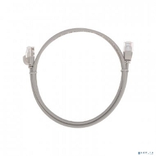 Патч-корд U/UTP Rexant cat.6a (10G), RJ45-RJ45, неэкранированный, 28AWG, LSZH, серый, 1 м