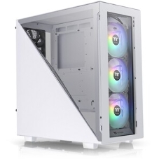 Компьютерный корпус Thermaltake Divider 300 TG ARGb белый без БП ATX 2x120мм 2xUSB 3.0 audio front door bott PSU