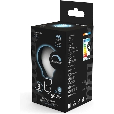 Лампа cветодиодная Filament Шар 9W 610lm 4100К Е14 milky диммируемая LED