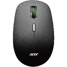 Мышь беспроводная Acer OMR307 черный, 1600 dpi, радиоканал, USB, кнопки - 4