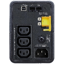 Источик бесперебойного питания APC Back-UPS 500VA/300W, 230V, 3xC13, USB, Data/DSL protect.,1 year warranty