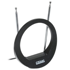 Антенна комнатная DVB-T и ДМВ+МВ активная Сигнал SAI 615