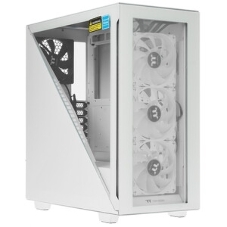 Компьютерный корпус Thermaltake Divider 300 TG ARGb белый без БП ATX 2x120мм 2xUSB 3.0 audio front door bott PSU