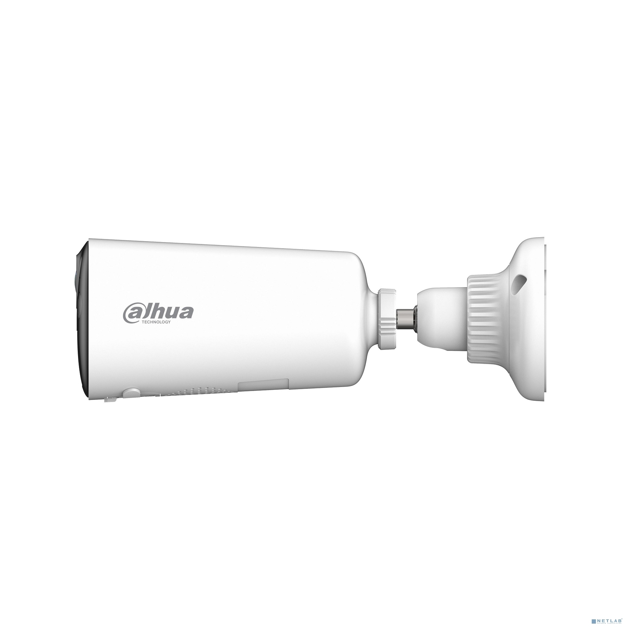 Уличная цилиндрическая IP-видеокамера DAHUA DH-IPC-BF4CP-0210B-Pearl с Wi-Fi 4Мп; 1/3” CMOS;  2.1мм; видеоаналитика ИК 15м, LED 20м; IP66; -20 °C до +60 °C; Литиевая батарея 20.44 Вт·ч