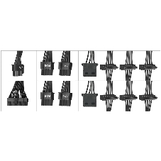 Блок питания Bloody BD-PS700W, 700Вт, 80 PLUS белый, 120мм, черный