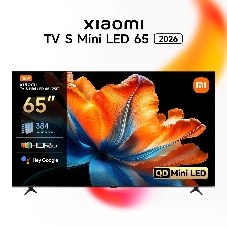 Телевизор Xiaomi TV S Mini LED 65 2026 L65MC-SRU темно-серый/черный 4K UHD 120Hz Android TV 2GB/32GB