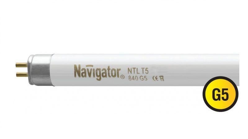 Лампа люминесцентная Navigator NTL-T5-21-840-G5 21Вт T5 4200К G5