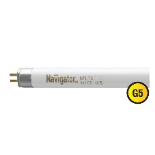 Лампа люминесцентная Navigator NTL-T5-21-840-G5 21Вт T5 4200К G5