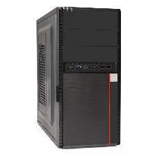 Компьютерный корпус Minitower ExeGate BA-204U (mATX, без БП, 2хUSB+2хUSB 3.0, аудио, черный)