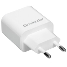 Сетевой адаптер Defender 2xUSB, 2.1А, белый (UPA-22)