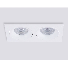 Светильник встраиваемый Ambrella light TN102731/2 WH белый GU5.3 175*92*23