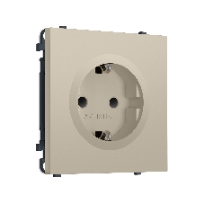Комплект механизма электрической розетки SIGMA Кашемир 50Hz 2P+E с/з с/ш 16A-250V QUANT PRO (SP3470, PR141)