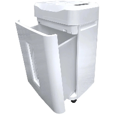 Шредер Office Kit S210N 3,9x38 белый (секр.P-4) фрагменты 16лист. 35лтр. скрепки скобы пл.карты CD