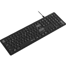 Клавиатура A4Tech FX55 черный USB slim Multimedia кабель 1.5м