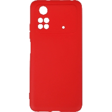 Чехол (клип-кейс) DF poCase-03 для Poco M4 Pro (4G) красный