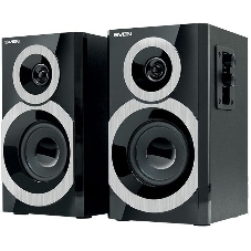 Акустическая система Sven SPS-619 2.0 черный 20Вт