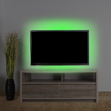 Лента светодиодная с USB коннектором 5 В, 8 мм, IP65, SMD 2835, 60 LED/m, цвет свечения зеленый