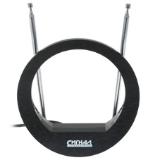Антенна комнатная DVB-T и ДМВ+МВ активная Сигнал SAI 615