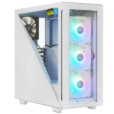 Компьютерный корпус Thermaltake Divider 300 TG ARGb белый без БП ATX 2x120мм 2xUSB 3.0 audio front door bott PSU