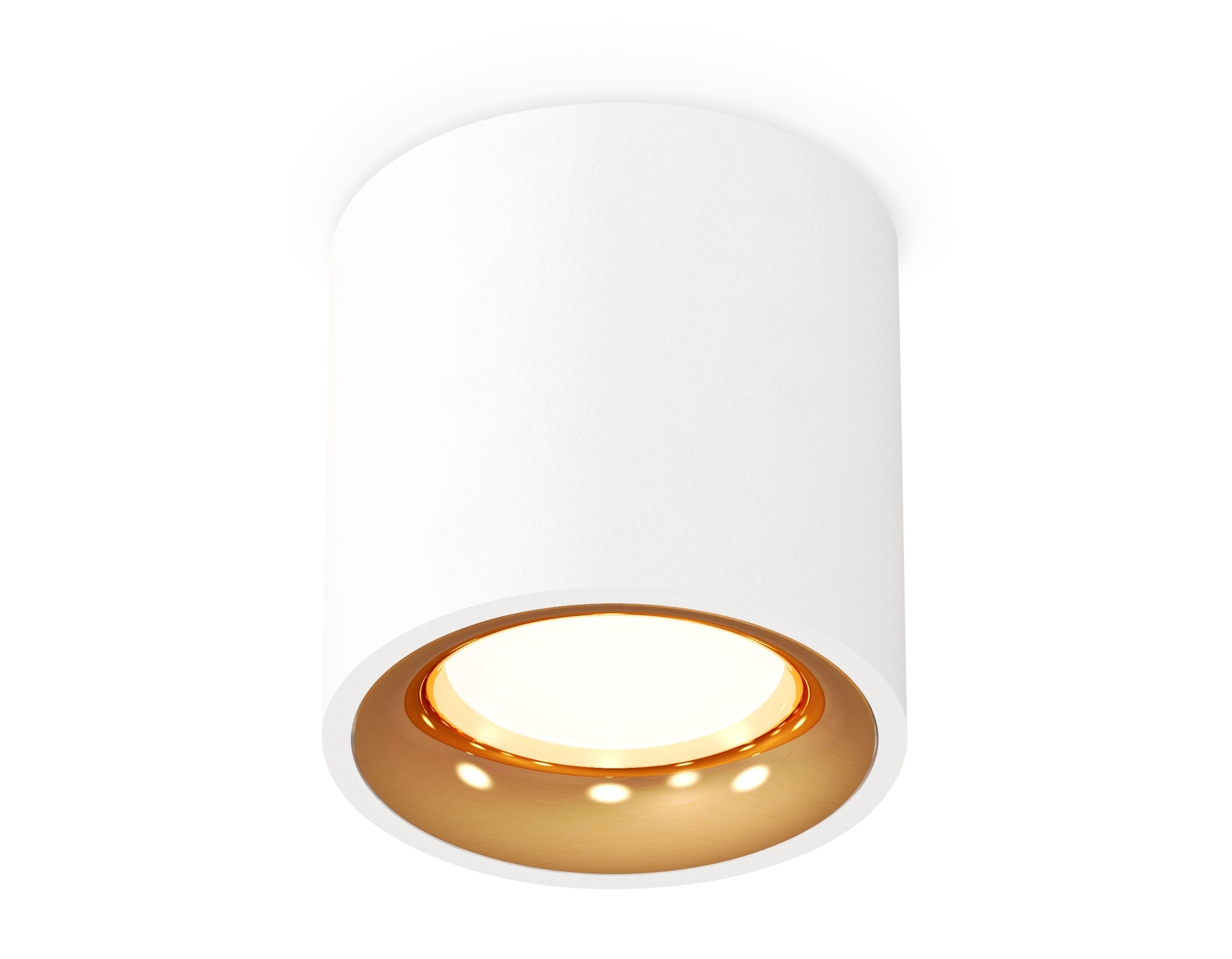 Светильник Ambrella Light XS7531024 SWH/PYG белый песок/золото желтое полированное MR16 GU5.3 (C7531, N7014)