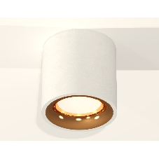 Светильник Ambrella Light XS7531024 SWH/PYG белый песок/золото желтое полированное MR16 GU5.3 (C7531, N7014)