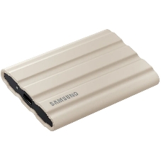 Внешний SSD Samsung T7 Shield, 1TB, USB 3.2 Gen 2 Type-C, R/W 1050/1000, бежевый