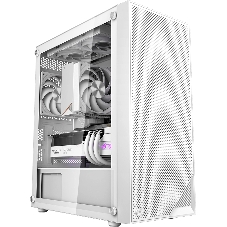 Компьютерный корпус PcCooler C3B310 WH белый без БП ATX 2xUSB3.0 audio bott PSU