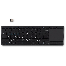 Клавиатура Oklick K614W беспроводная, радиоканал, чёрный