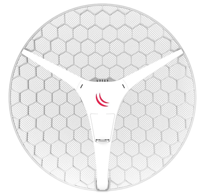 Точка доступа MikroTik RBLHG-5HPnD-XL4pack LHG XL HP5 4pack (LHG XL HP5 with 27dBi 5GHz antenna, Dual Chain High Power 802.11an wireless, 600MHz CPU,