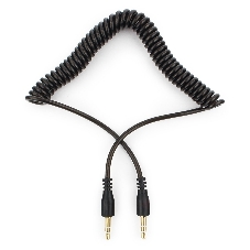 Кабель аудио Cablexpert CCA-405-6, Jack3.5 - Jack3.5, 2м, спиральный