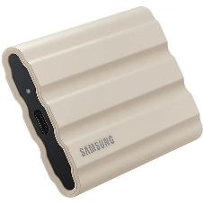 Внешний SSD Samsung T7 Shield, 1TB, USB 3.2 Gen 2 Type-C, R/W 1050/1000, бежевый