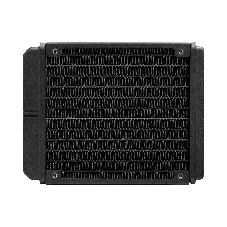 Комплект жидкостного охлаждения ExeGate BlackWater-120V3.PWM.RGb (RGb подсветка, LGA2066/2011/1366/1150/1151/1155/1156/1200/1700/1851/AM4/AM5/FM1/FM2/FM2+/AM2/AM2+/AM3/AM3+, TDP 150W, Fan 120мм 4pin PWM 600-1800RPM Hydro bearing, помпа 3pin 2700RPM, макс. шум 37db, с термопастой, на винтах, черный, Color Box)