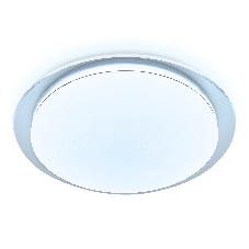 Потолочный светодиодный светильник Ambrella light FZ1048 WH белый 60W 4200K D570*55 (Без ПДУ)