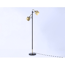 Светильник Ambrella light TR97125/2 GD/BK золото/черный E27*2 max 40W D130*223*1460