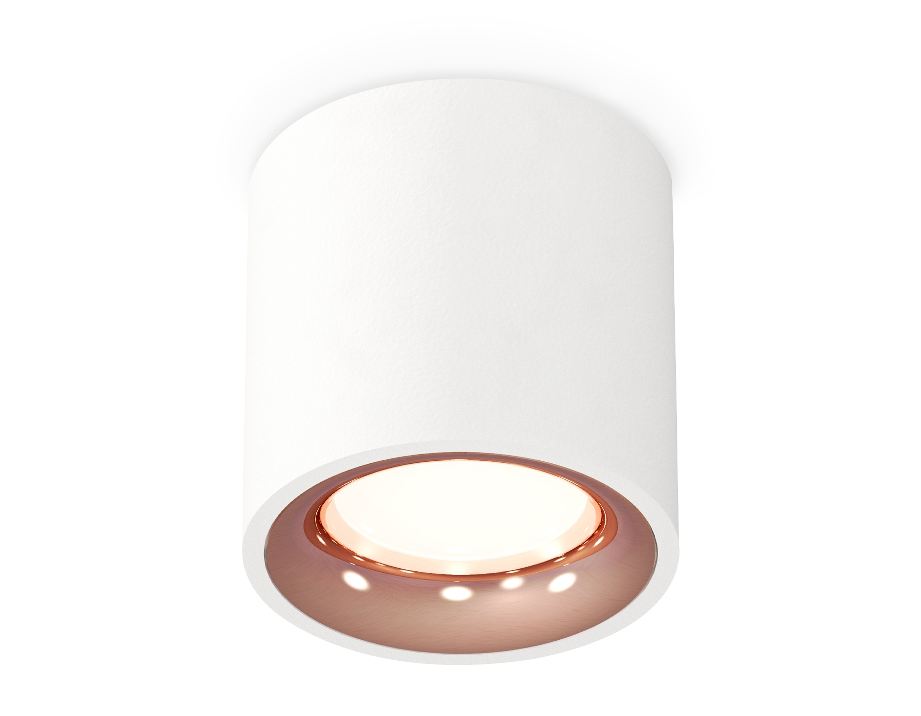 Светильник Ambrella Light XS7531025 SWH/PPG белый песок/золото розовое полированное MR16 GU5.3 (C7531, N7015)
