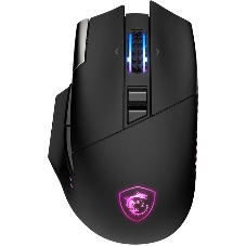 Мышь MSI VERSA PRO W черный оптическая 26000dpi беспров. BT/Radio USB (S12-4301340-CLA)
