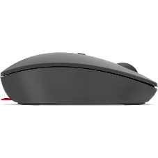 Мышь беспроводная Lenovo Go серый, 2400 dpi, радиоканал, USB-C, кнопки - 3