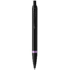 Ручка шариковая Parker IM Vibrant Rings K315 (CW2172951) Amethyst Purple PVD, M, синие чернила, подарочная коробка