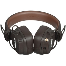 Беспроводные/проводные наушники Marshall Major V коричневый, накладные, Bluetooth + проводной, беспроводная зарядка, до 100 ч