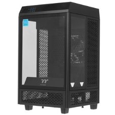 Компьютерный корпус Thermaltake The Tower 100 Racing Green без БП miniITX 1x120мм 3x140мм 2xUSB 3.0 audio bott PSU