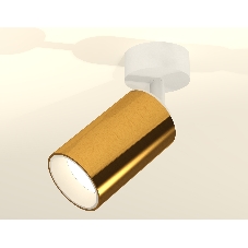 Светильник Ambrella Light XM6327001 PYG/SWH золото желтое полированное/белый песок MR16 GU5.3 (A2202, C6327, N6110)