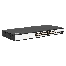 Коммутатор SNR SNR-S5110G-24TX, 24×1 Гбит/с + 4×10 Гбит/с SFP+, управляемый