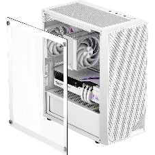 Компьютерный корпус PcCooler C3B310 WH белый без БП ATX 2xUSB3.0 audio bott PSU