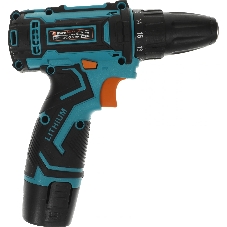 Дрель-шуруповерт Bort BAB-12x2Li-F, 12 В, 1,5 Ач, 36 Нм, щеточный