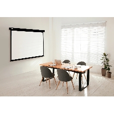 Экран Cactus 183x244см Wallscreen CS-PSW-183X244-BK 4:3 настенно-потолочный рулонный черный