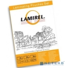Пленка для ламинирования Lamirel, набор А4, A5, A6 по 25 шт., 75 мкм, 75 шт. в упаковке