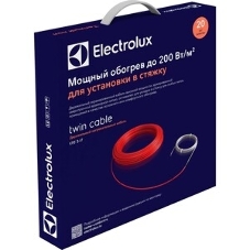 Теплый пол Electrolux ETC 2-17-1000 греющий кабель 4.5мм 1000Вт 8.3м2 гарантия 20лет