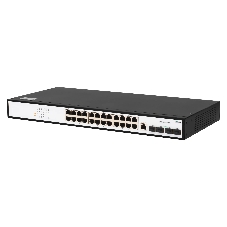 Коммутатор SNR SNR-S5110G-24TX, 24×1 Гбит/с + 4×10 Гбит/с SFP+, управляемый